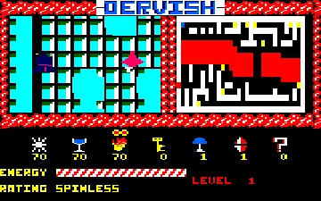 Dervish (UK) (1989) screen shot game playing